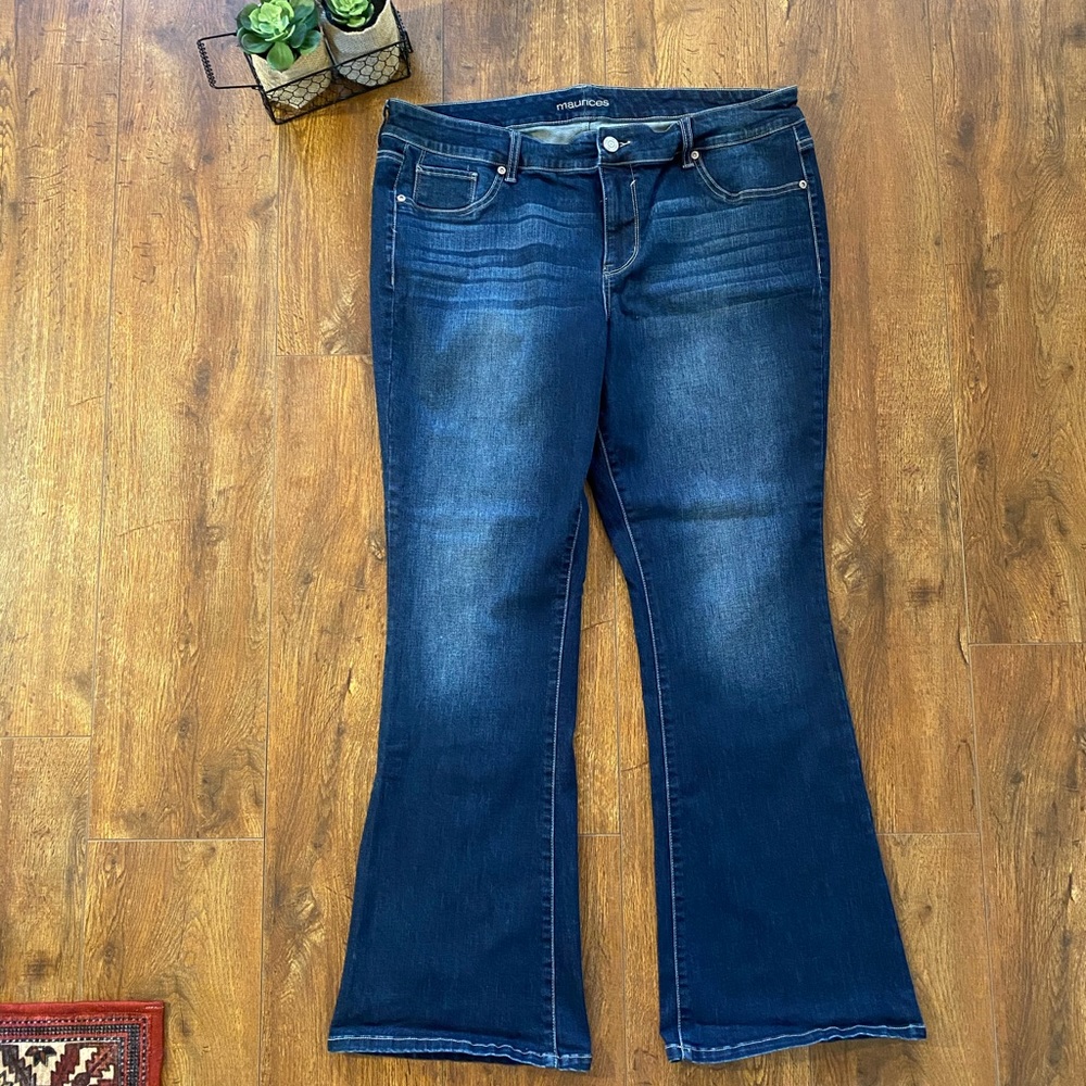 Maurices stretch boot cut jean